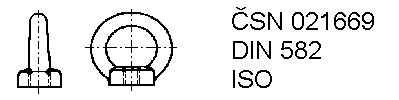 DIN582 M6            - matice zvsn  SN021669