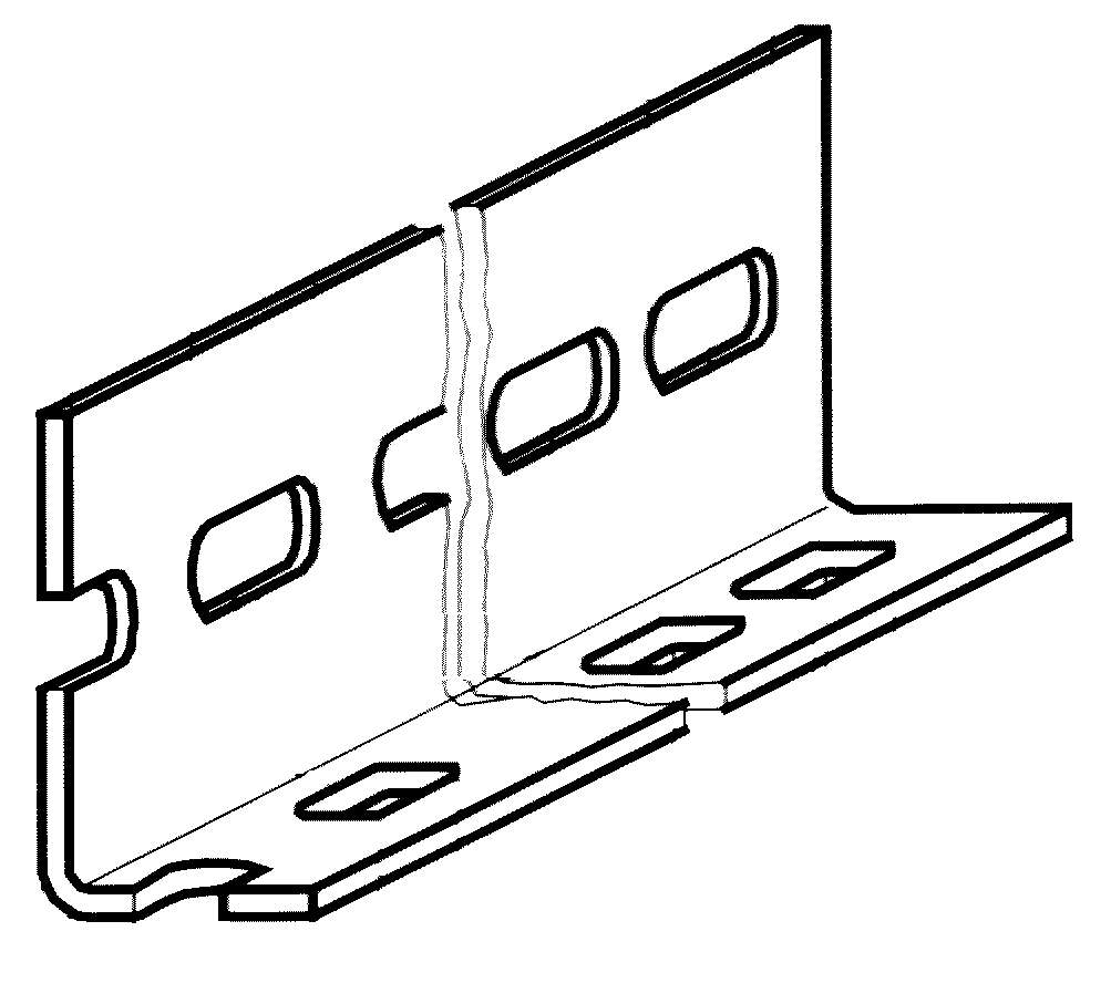 Profil ohban perforovan  L 52x52x2  DIN59413  - S235JR dle EN