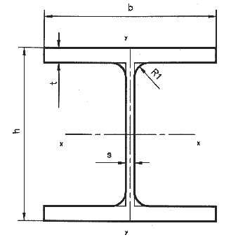 Profil HEB 280  DIN1025-2 - S235JRG2 dle EN10025  ( EN10034 )