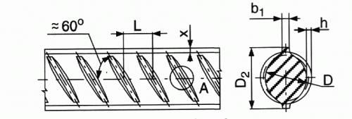 Oc. hebnkov d=16mm   B500B