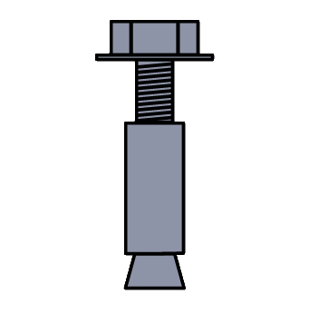 Jezdec nosnku M8 28/30