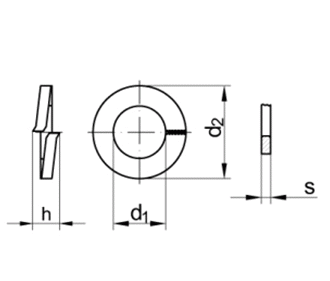 DIN127 M14            - podloka prun SN021741