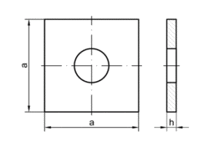 DIN436 M20  Zn   - tyhr. podl. pro d. konstrukce SN021724