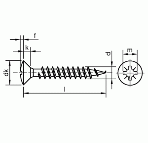 Vrut 3x25 ZnB  okov hl.+, celozvit.