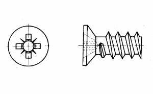 Eurovrut zpust. hl. 6,3x8,5  ZnB