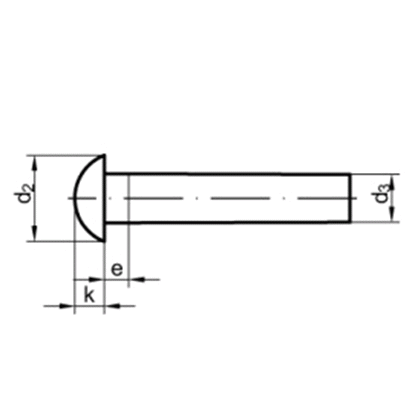 DIN660  2,5x6  Cu   - nt s plkulatou hl. SN022301  ISO1051