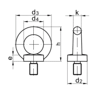 DIN580 UNC 1/2'' Zn          -roub zvsn  C15E SN021369