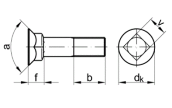 DIN608 M12x50 8.8     - roub pluhov  SN021326