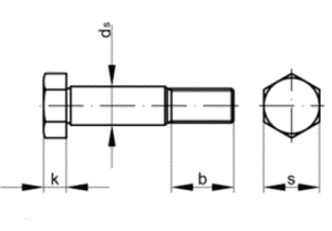 DIN609 M12x60 8.8        - r. lcovan dl. zv.  SN021111