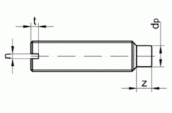 DIN417 M12x20     - roub stavc  SN021183  ISO7435