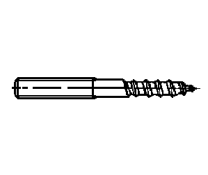 Svornk M36x500 Zn  prav + lev zvit