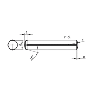 DIN1473 5x45         - kolk rhovan   SN022173  ISO8740