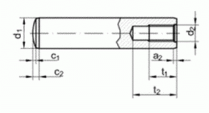 DIN7979 D 4x10     - kolk vl. vnit. zv. kalen  SN022149  I