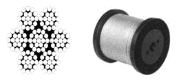 Lano ocelov d=11,0mm  Zn  SN02024340.55