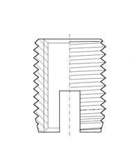 Matice samovrtn  M6x14  Zn  TYP302    