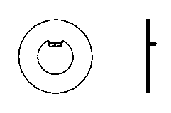 DIN462 M22        - podloka s vnitnm nosem