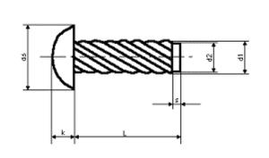 DIN1476  2x4  Zn     - heb pulk. roubov  SN022195