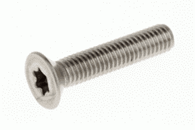 DIN7991 TORX M3x8 A2   - roub zap.hl. TX10  ISO10642